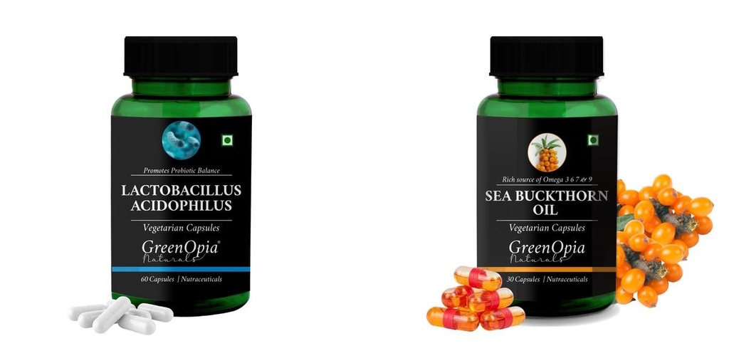 Lactobacillus Sea Buckthorn Oil Wellness Daily Vitality |60 CAPSULES