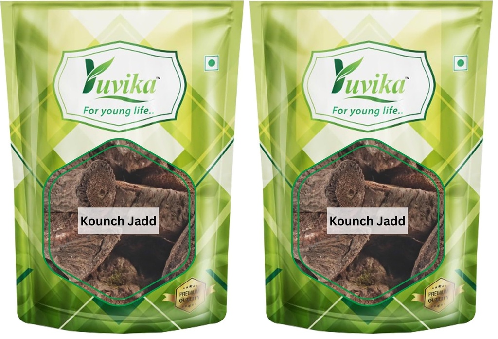 YUVIKA Konch Ki Jadd - Kaunch Root - Kounch Jadd - Mucuna Root (100 Grams) (Pack of 2)