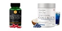 Magnesium Glycinate Zinc Marine Collagen Peptides Powder Blueberry Wellness Daily Vitality |60 CAPSULES