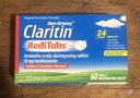 Claritine RediTabs 24 uur Allergie Geneeskunde, Non-Drowsy Allergie Relief, Loratadine Antihistamine Tablets, 60 tellen