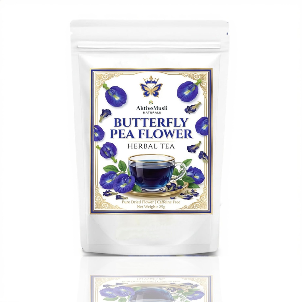 Butterfly Pea Flower Tea For Eye, Skin & Hair Care Herbs Herbal Tea