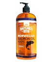 Nature's Diet Pet 32 oz Norwegian Salmon Oil Dogs & Cats - Natuurlijke ondersteuning voor gezamenlijke functie Immune Heart Health Apetite Skin & Coat Omega 3 6 9 Liquid Food Topper EPA DHA vetzuren