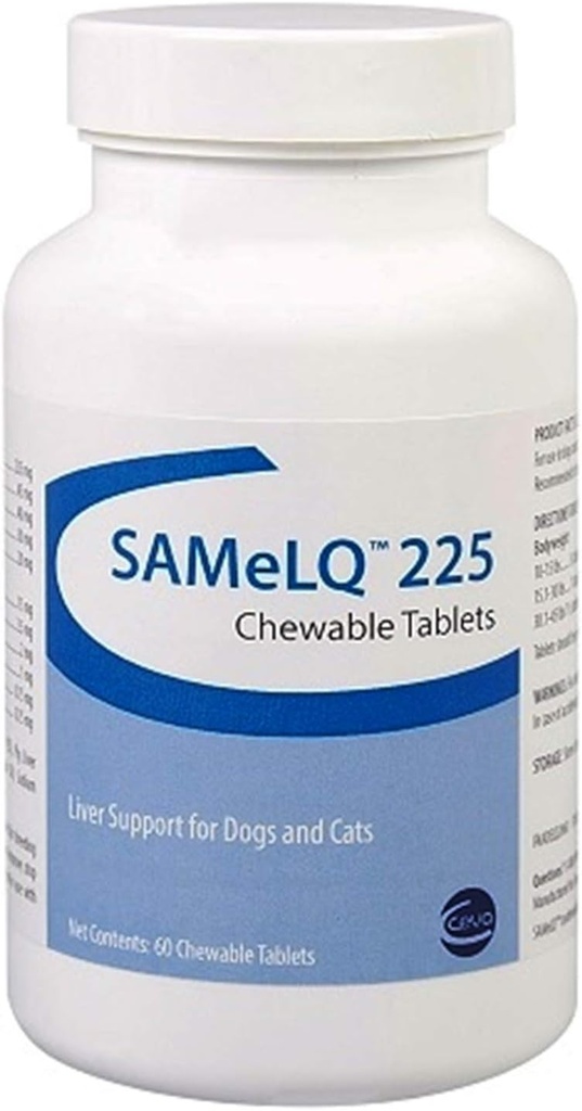 S-Adenosyl-225 [SAMe] Voor honden en katten, 60 tabletten