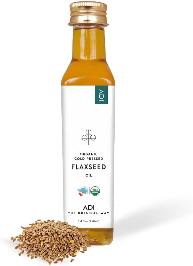 ADI 100% Pure Organic Vlaszaad Oil 