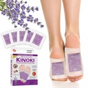 Bellox Organic Health Detox Foot Patch Lavender 20 Pad, Pain Free Foot Pads for Stress Relief Sleep, Natural ingredients Toxins Cleansing Lavender Detox Foot Pads For Adhesive Foot And Body (PACK of 2 (20 Pads))