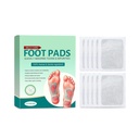 100% Herbal And Gentle Ingredient Detox Foot Pads, 10 Pieces, Natural Ingredients for Sleep Aid, Pain Relief, Toxin Removal with Bamboo Vinegar and Acupoint Micro-Massage Technology