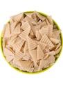 Shri Swastik Organics Ready To Fry Triangle Fryums | Samosa Fryums | Triangle Chips | Dry Samosa Chips | 3D Triangle Fryums/Chips | Instant Crunchy & Tasty Snack | Pack Of 250 Grams