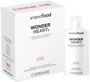 Codeage Wonder Heart Liquid CoQ10 Liposomal Ubichinon Supplement, Co-enzym Q10 Hartvitaminen, Non-GMO Zonnebloem Fosfatidylcholine Vegan Blend, Raspberry Flavored Softgel, Pack van 30 zakjes