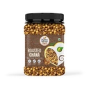 Mother Harvest Roasted Chana | Crunchy Roasted Bengal Gram | High Protein Healthy Snack | Roasted Chickpeas for Weight Management & Fitness | Fiber Rich Gluten Free Evening Snack | Ready to Eat Chana (250gram)