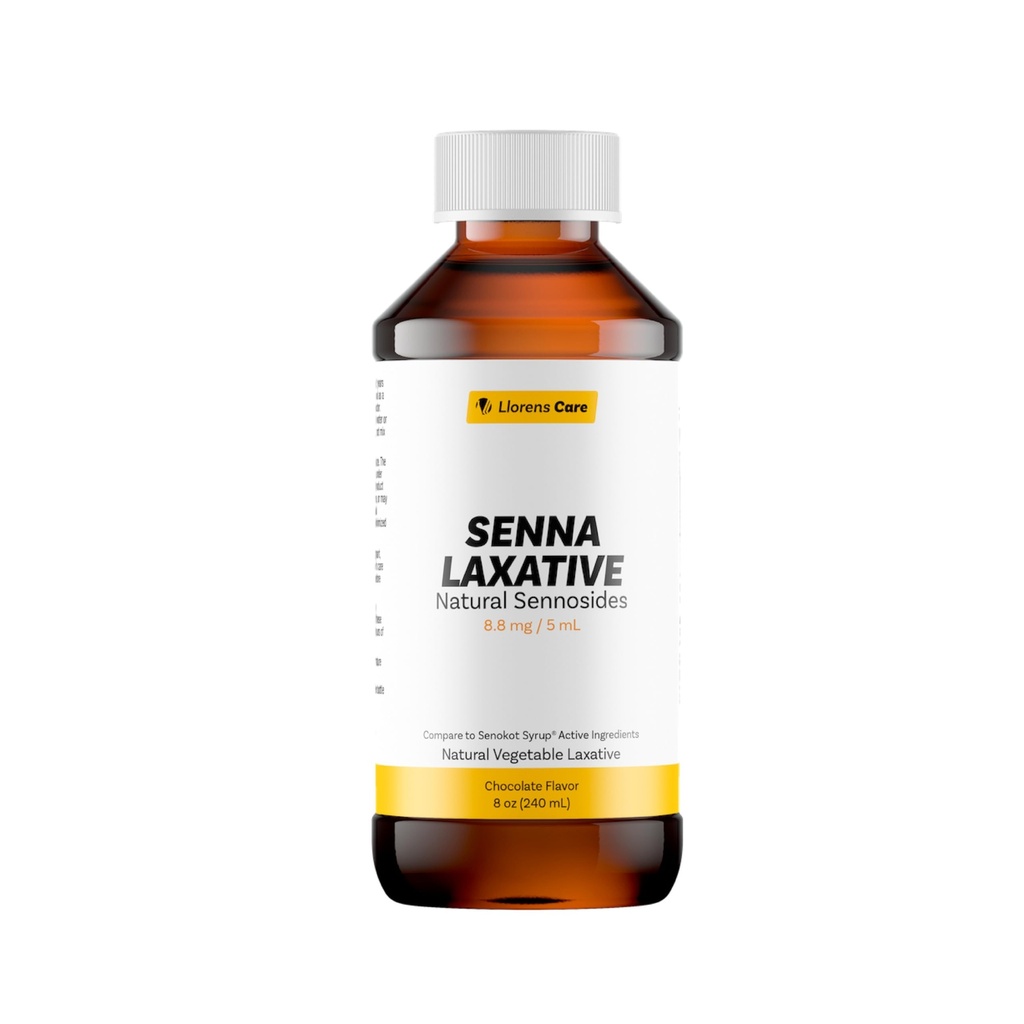 Senna Liquid Sennoides Senna Laxative by Llorens Care 8,8 mg. 5 ml. Gemaakt van natuurlijke sennosiden. Liquid Laxative Alleviate Constipatie en verlichting bieden. Senna Stroop