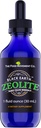 Black Earth Zeoliet met Humic Fulvic Acids Trace Minerals for Adults and Kids for Detox, Gut Health and Immune Support - 1oz Liquid Drops Supplement