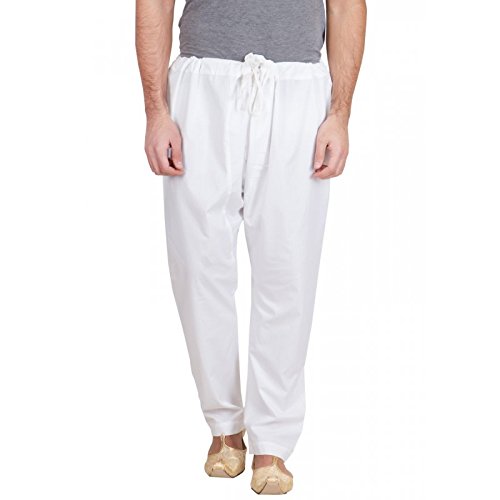 Devil Cotton Pyjama for Men's Size 30 White