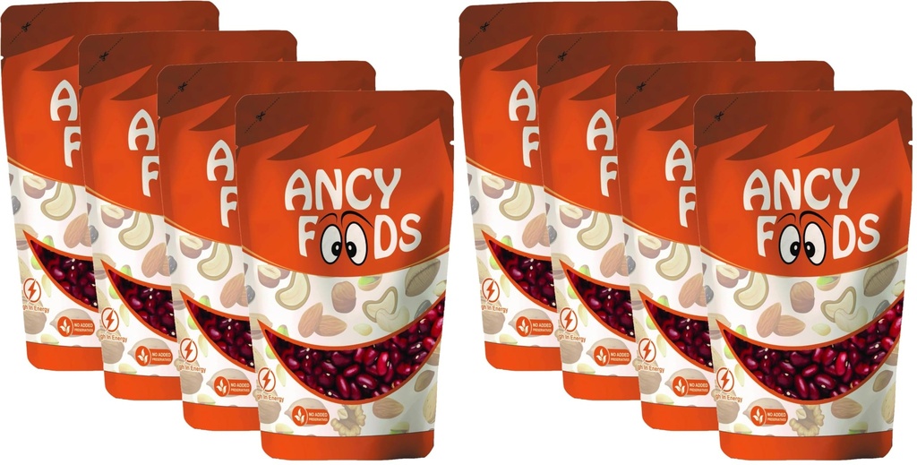 Ancy Lobia Lal 1000g (500g X 2) – Easy-to-Cook Red Beans High in Protein & Fiber | Lal Lobia Ideal for Traditional Indian meals like Salad, Curry & Chaat more Simple recipies | Helps in Digestion and Keeps You Energetic
