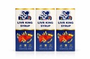 #1 Ayurvedic Fatty Liver Syrup | KK Perfect Care Livr King Syrup with Kutki, Punarnava, Amaltas + 20 Herbs | Liver Detox, Enzyme Support, Constipation & Gastric Relief | 200ml Natural (pack of 3)