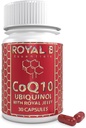 Ultra-Premium Co-Enzyme Q10 met Royal Jelly, Ubichinol CoQ10 Capsules for Heart Health and Immune Defense, All-Natural CoQ10 Supplement Made by Bees, 3.000 mg, 30 Veggie Capsules