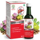 Zenius Liver Juice | Ayurvedic Cleanser and Detoxification | Supports Fatty Liver and Anti-oxidant Rich Supplement With 5 Ayurvedic Herbs 500ml