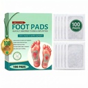 100 Pads Foot Patch | OLAMLY Herbal Detox Pads For Weight Loss | Natural Ingredients Patches For Sleep Stress & Pain Relief, Toxin Removal | Detoxification For Men And Women