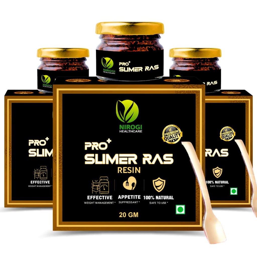 Pro Resin Weight Loss for Men & Women Natural Fat Burner, Detoxifier & Health Boost Slimming Solution (Pack of 3)