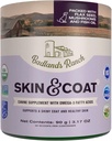 Badlands Ranch - Skin & Coat Canine Supplement w/Omega-3 Fatty Acids, Org. Ingrediënten, Antioxidant Topper, Nourish Coat & Paws, Joint, Support Shiny Coat & Healthy Skin by Katherine Heigl (30 Scops)