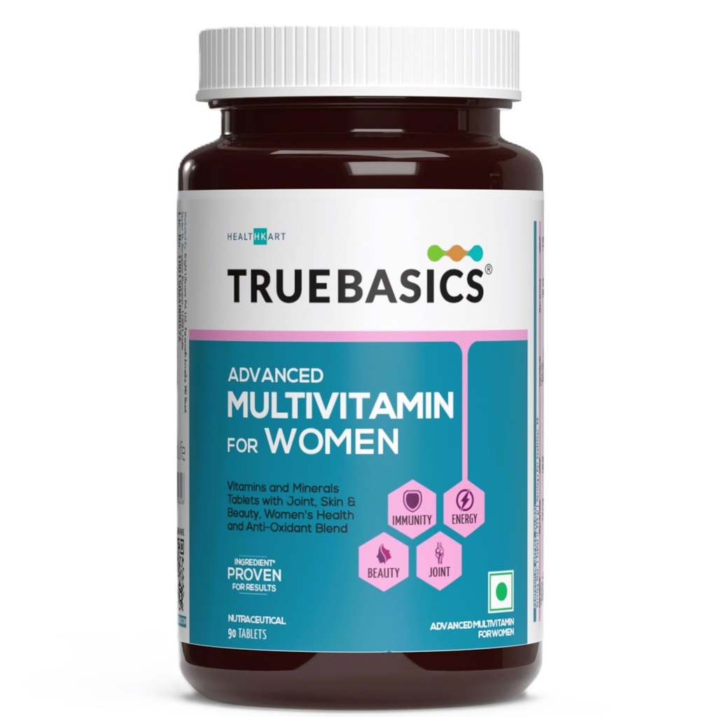 TrueBasics Advanced Multivitamin for Women, 90 Tablets