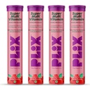 PLIX - THE PLANT FIX Multivitamin 15 Effervescent Tablets (Pack of 4, Juicy Watermelon) for Daily Nutrition | Strengthens Immune System, Energy, Enhanced Performance & Stamina, 100% RDA