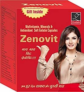 Zenovit Multivitamin Softgel Capsules Pack Of 5 Total 50 Capsules For Men And Women by LD …
