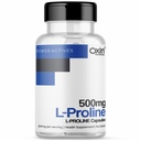 Oxin Nutrition L-Proline 500 mg | Amino Acid Supplement for Collagen Formation & Skin, Hair, Nail Support (60 Veg Capsules)