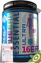 Grizzly Nutrition Total 16 EAAs, 450g + 30g Energy Caffeine Pack | EAA & BCAA Blend with Citrulline, Taurine & Performance Boosters | Platinum Grade | Kiwi Crush