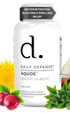 Pilules diurétiques - Pilules de canneberge avec thé vert, dandelion, vinaigre de cidre de pomme et plus - Pilules d'eau AQUOE pour Bloating & Fitness - Pilules d'eau par la Défense quotidienne, 60 Capsules