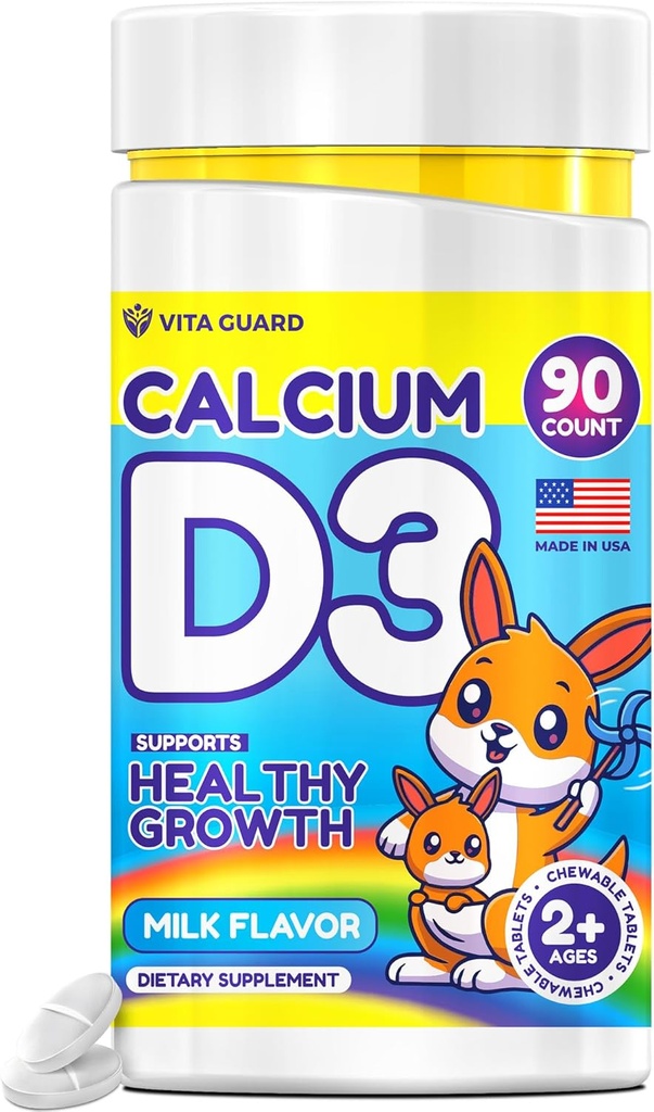 Calcium D3 Kauwtablets voor kinderen 