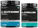 Carbamide Forte L Glutamine Powder | Glutamine Supplement for Men | Unflavoured - 250 Grams |L Citrulline Powder 2000mg 100 SERVINGS - 200g