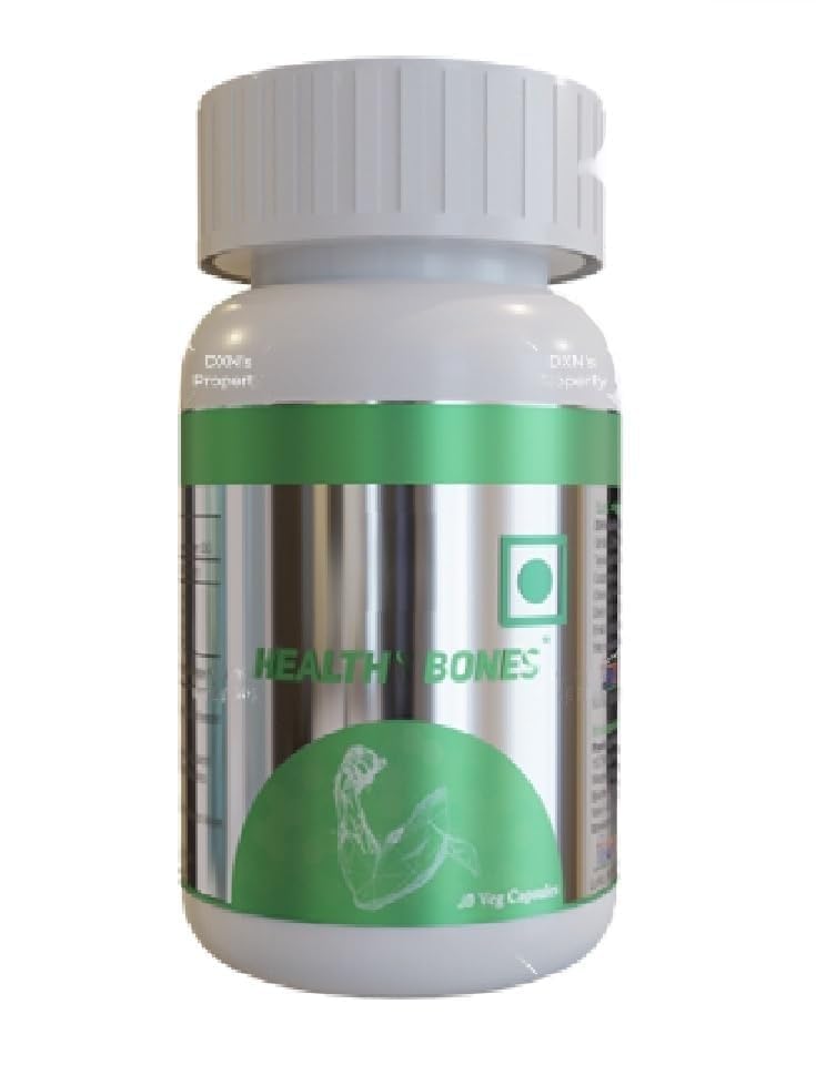 D.X.N Healthy Bones Ayurvedic Supplement, 30 Veg Capsules-pack of 1