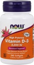 NOW Foods Vitamin D-3, Structural Support 2000 I.U, 480 Softgels