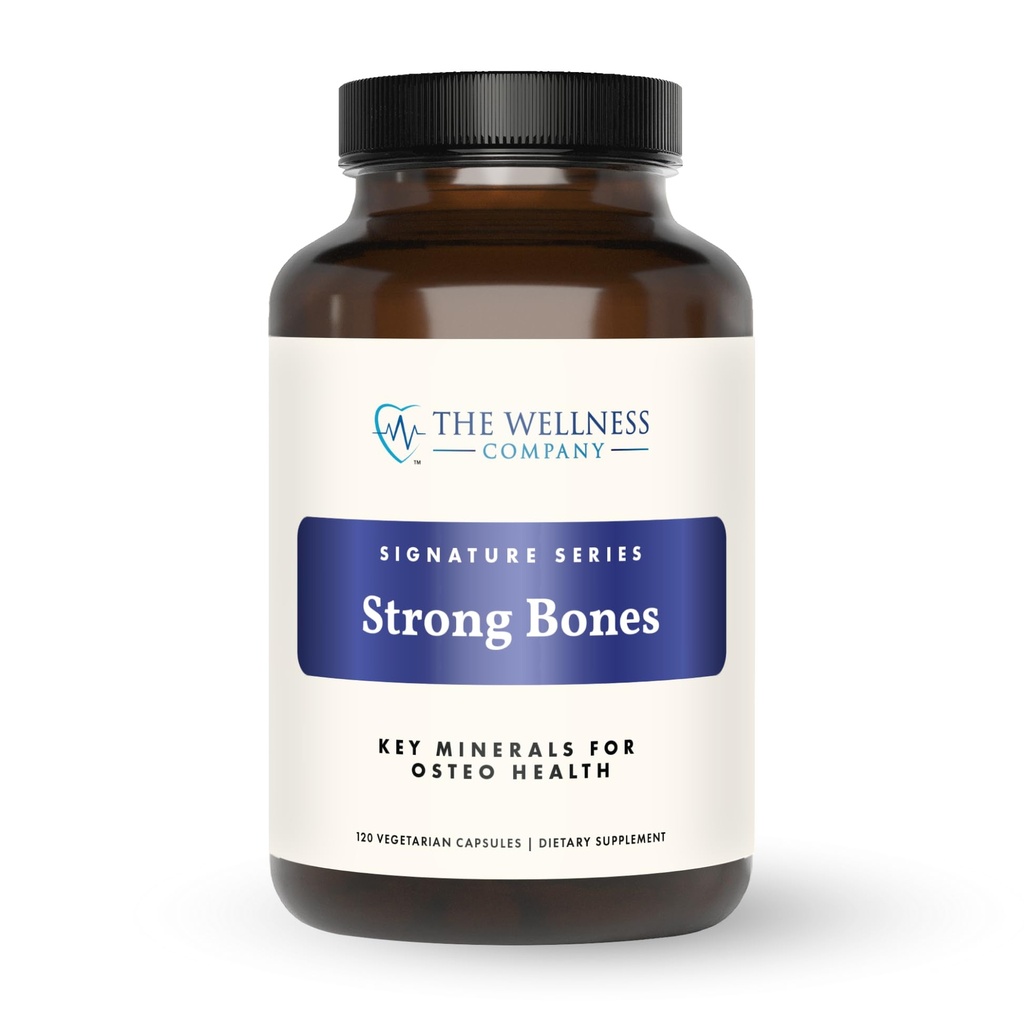 The Wellness Company Strong Bones (en anglais seulement) 120 capsules (2 mois d'approvisionnement) (en anglais seulement) (en anglais seulement)