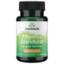 Swanson Raw Thymus Glandular 500 Milligrammen 60 Capsules