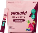 Immunity + Hydration Electrolyte Drink | Elderberry & Zinc Immune Support Hydration Packets | Vitamin C 1000mg | Immune Support Supplement | Emergency Elderberry Vitamin C and Zinc