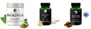 Moringa-oleifera-powder, Garlic-oil-vegetarian-capsules, Black-seed-oil-capsules Combo | Convenient Nutrition & Wellness Routine | Multi-Product Pack
