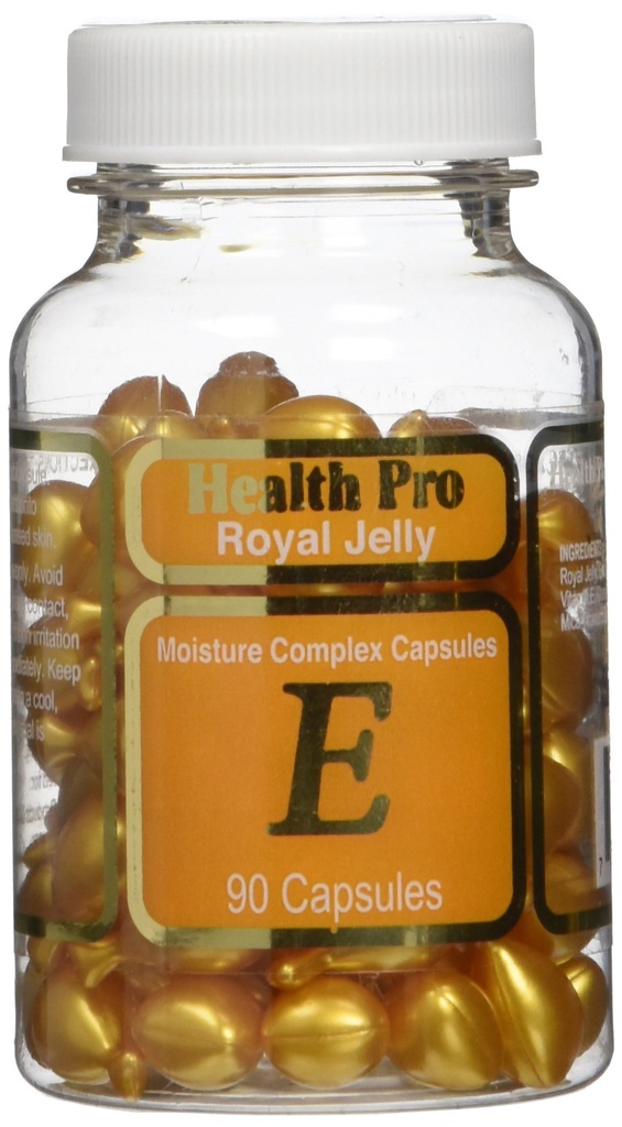 Vitamine E huidolie Royal Jelly, 90 Softgels