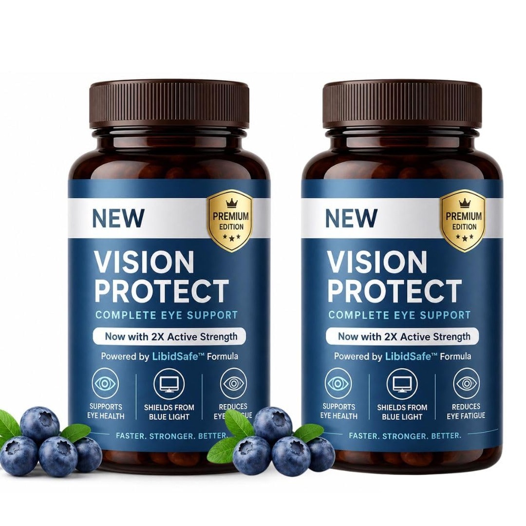 Eye Vision Pro Capsules, Eye Vitamins & Vision Support Supplement, Visiorax Formula for Daily Eye Care, Nutritional Eye Wellness Capsules Pack of 2