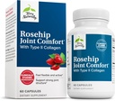 Terry natuurlijk Rosehip Joint Comfort - Gezonde gezamenlijke mobiliteit en flexibiliteit Ondersteuning Supplement - Supplement met type II Collagen - Gezamenlijke structuur en cartilage supplement - 60 capsules
