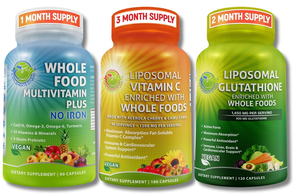 Immune & Daily Wellness Support Bundle for Women & Men 