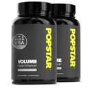 POPSTAR Labs Semen Volume Booster - Supplément pour la santé et la fertilité du sperme pour hommes - Doctor Formulé pour augmenter le volume de charge - Fabriqué aux États-Unis - Non-OGM, biologique, végétalien - 240 capsules - (2 mois d'approvisionnement)