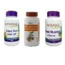 PATANJALI COMBO OF SHATAVAR, SWET MUSHLI AND ASHWAGANDHA CHURNA (100 g EACH)