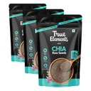 True Elements Chia Seeds 250g - Healthy Raw Seeds | Clean Chia Seeds for Eating | Healthy Snacks | Calcium and Protein Rich Seeds (Pack of 3)