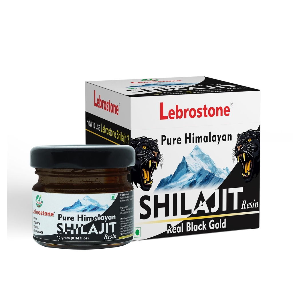 Pure Himalayan Shilajit Resin – | Natural Energy Booster | Enhances Strength, Stamina & Performance (10 g (pack of 1))