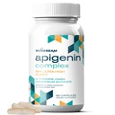 Apigenine supplement voor rust en ontspanning ondersteuning - 50mg Apigenine per capsule met Magnesium Glycinate 275mg L-Theanine 100mg GABA 100mg - 98% Ultra-High Purity