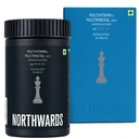 Northwards Multivitamin Tablet For Men with Lutemax®, Vollagen®, Ashwagandha & Brahmi | 26 Vitamins & Minerals | High Bioavailability Formula | Energy, Immunity, Focus, Metabolism, Eye & Skin Health Support | 60 Veg Tablets