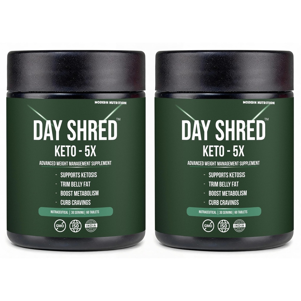 KETO 5X - 2650 MG | Weight Loss Supplement With Garcinia Cambogia, Green Coffee Beans,Green Tea Extract | Metabolism Booster | Keto Fat Burner For Men & Women | Belly Fat Burner | 120 Tabs