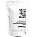 Trikatu Powder | Ginger Kali Mirch Pippli Blend | Organic & 100% Natural Ayurvedic Herbal Powder