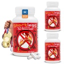 SPORTLEGS Fast Fitness Boost Pre-workout voor mannen en vrouwen, Lactic Acid Supplement, Sports Endurance Fuel, Endurance Supplements voor Runners - NSF gecertificeerd voor Sport, 120-Capsule Fles, Pack van 3